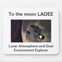Mousepad de mission de lune de LADEE