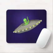 Tapis De Souris Mousepad de Mme Alien (Avec souris)
