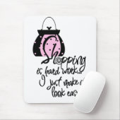 Tapis De Souris Mousepad de mode rose (Avec souris)