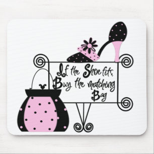 Tapis De Souris Mousepad de mode rose