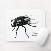 Tapis De Souris Mousepad de mouche domestique (Avec souris)