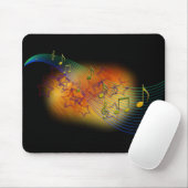 Tapis De Souris mousepad de musique (Avec souris)