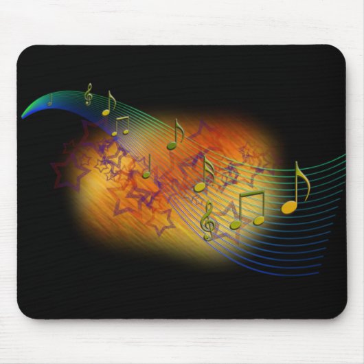 Tapis De Souris mousepad de musique (Devant)