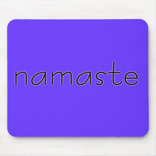 Tapis De Souris mousepad de namaste (Devant)