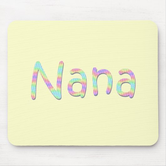 Tapis De Souris Mousepad de Nana (Devant)