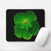 Tapis De Souris Mousepad de Nasturtium vert (Avec souris)