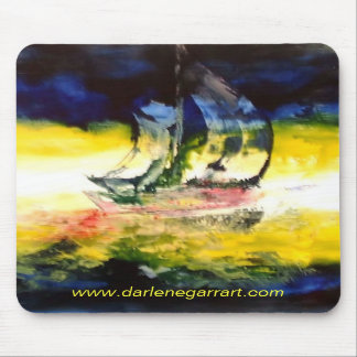 Tapis De Souris Mousepad de navigation abstrait