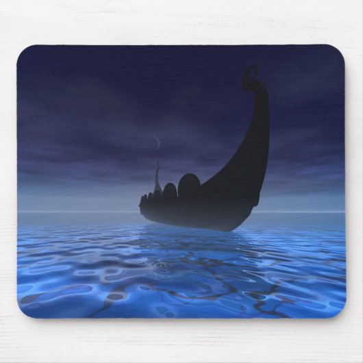 TAPIS DE SOURIS MOUSEPAD DE NAVIRE VIKIN (Devant)