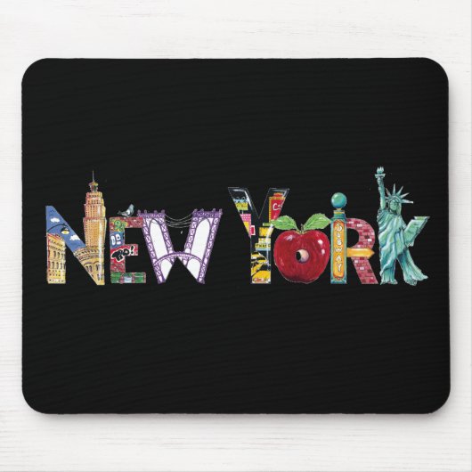 Tapis De Souris Mousepad de New York (Devant)