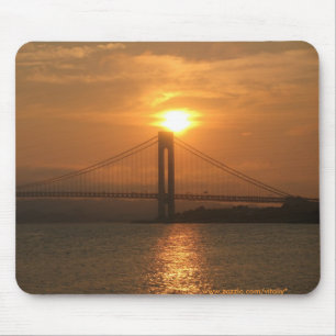 Tapis De Souris Mousepad de New York City de pont de Verrazano
