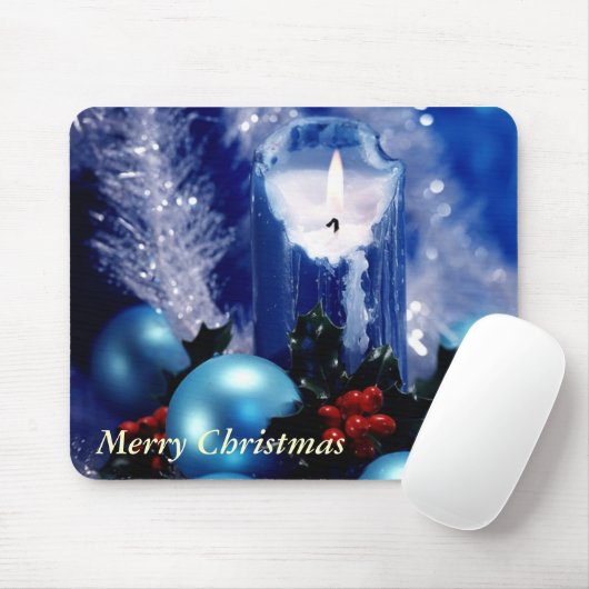 Tapis De Souris Mousepad de Noël (Avec souris)