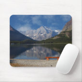 Tapis De Souris Mousepad de parc national de glacier (Avec souris)
