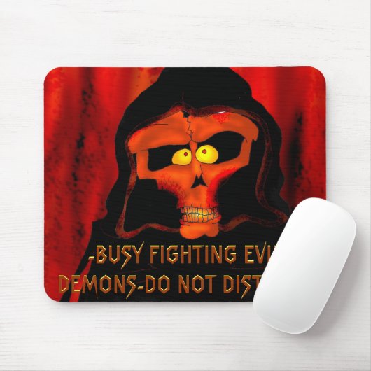 Tapis De Souris Mousepad de parodie de Diablo (Avec souris)