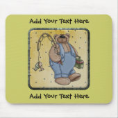 Tapis De Souris Mousepad de pêche par SRF (Devant)