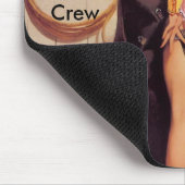 Tapis De Souris Mousepad de pin-up de fille de vache (Coin)