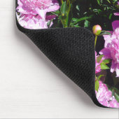 Tapis De Souris Mousepad de pivoine rose blanche (Coin)