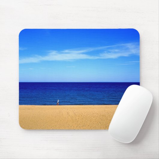 Tapis De Souris Mousepad de plage (Avec souris)