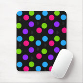 Tapis De Souris Mousepad de point de polka (Avec souris)