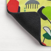 Tapis De Souris Mousepad de poisson atomique moderne du milieu du (Coin)