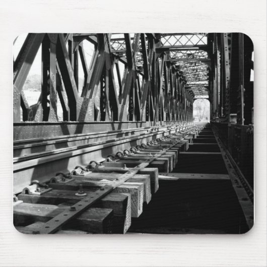Tapis De Souris mousepad de pont en chemin de fer (Devant)