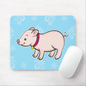 Tapis De Souris Mousepad de porc (Avec souris)