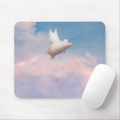 Tapis De Souris mousepad de porc de vol (Avec souris)