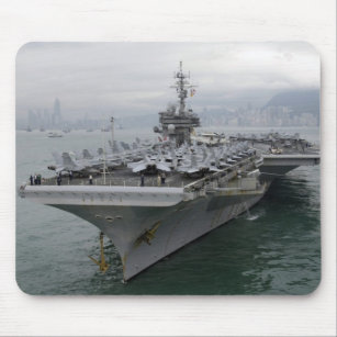 Tapis De Souris Mousepad de porte-avions d'USS KITTY HAWK