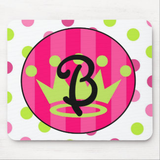 Tapis De Souris Mousepad de princesse Monogram