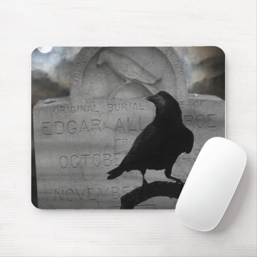 Tapis De Souris "Mousepad de Raven" (Avec souris)