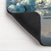 Tapis De Souris Mousepad de réflexion de lac d'iceberg de (Coin)