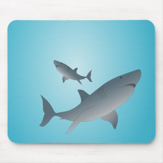 Tapis De Souris Mousepad de requin (Devant)