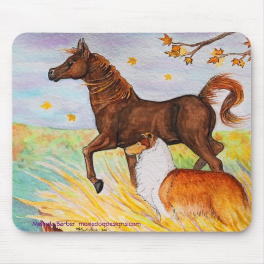 Tapis De Souris Mousepad "de Ridge de surveillance" (Devant)