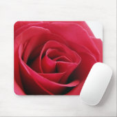 Tapis De Souris mousepad de rose rouge (Avec souris)