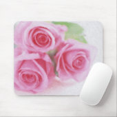 Tapis De Souris mousepad de roses (Avec souris)
