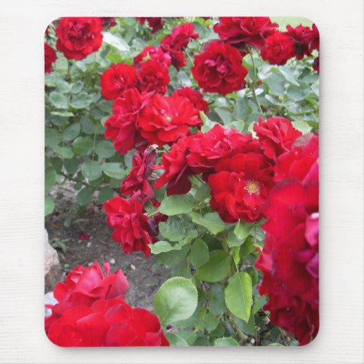 Tapis De Souris Mousepad de roses (Devant)