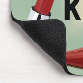 Tapis De Souris Mousepad "de ROUGE d'usage" (Coin)