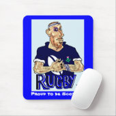 Tapis De Souris mousepad de rugby (Avec souris)