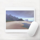 TAPIS DE SOURIS MOUSEPAD DE SABLE D'ARGENT (Avec souris)