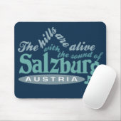 Tapis De Souris Mousepad de Salzbourg (Avec souris)