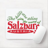 Tapis De Souris Mousepad de Salzbourg (Avec souris)