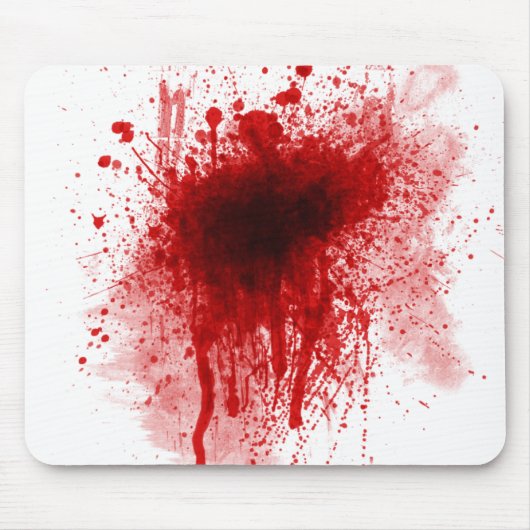 Tapis De Souris Mousepad de sang (Devant)