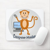 Tapis De Souris Mousepad de singe d'ordinateur (Avec souris)