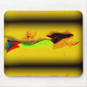 Tapis De Souris mousepad de sirène de natation