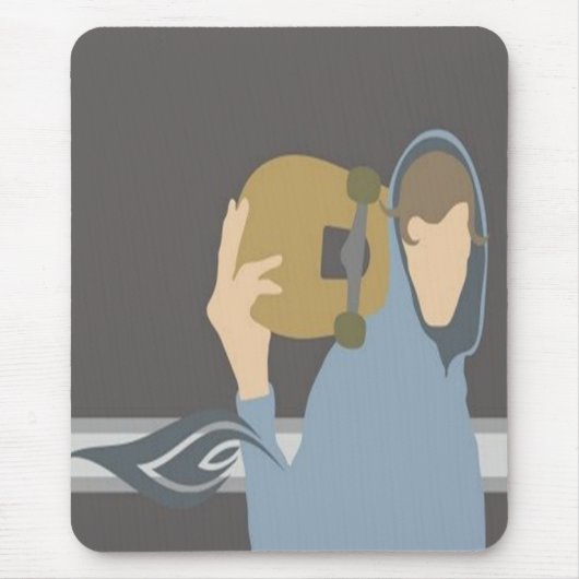 Tapis De Souris Mousepad de Skater (Devant)