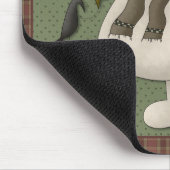 Tapis De Souris Mousepad de Snowman de Wynter Blessin (Coin)
