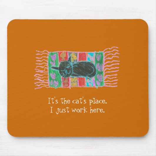 Tapis De Souris Mousepad de "sommeil léger" de graphiques du (Devant)