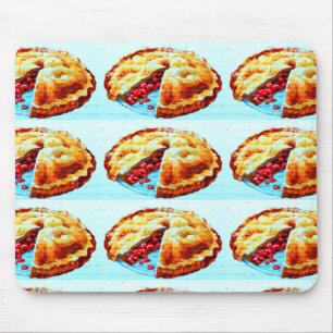 Tapis De Souris mousepad de tartes aux cerises