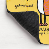 Tapis De Souris mousepad de Taureau (Coin)