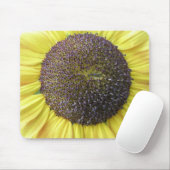Tapis De Souris Mousepad de tournesol jaune (Avec souris)