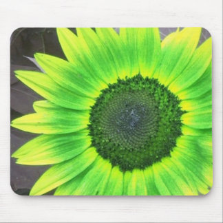 Tapis De Souris Mousepad de tournesol jaune N vert